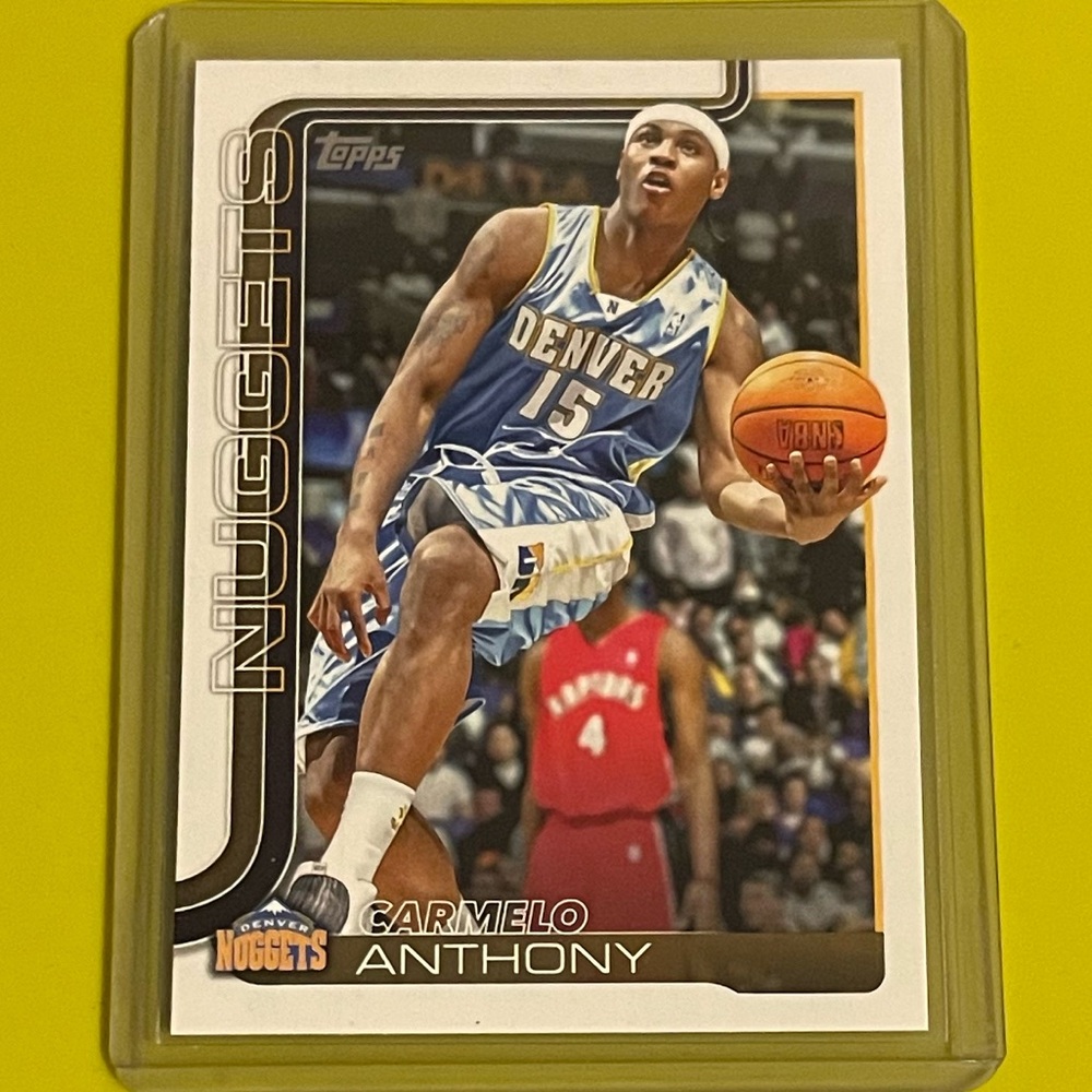 Carmelo Anthony #256 2025-26 Topps Basketball Trading Card